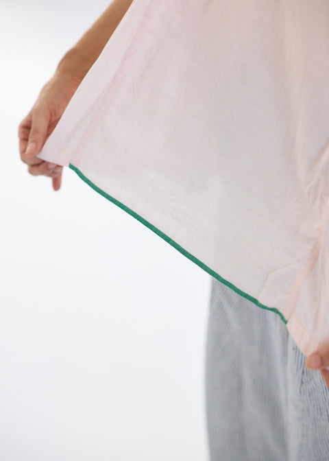 Light khadi Rose tops