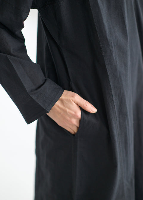 Long Vneck dress muslin D
