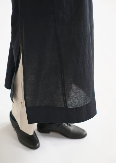 THRIFT / Muslin Khadi long Kurta Shirts M size