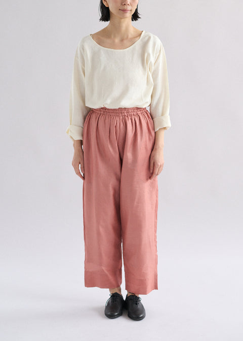 天然染手織マルベリシルク シーディーパンツ