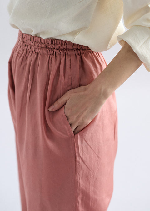 天然染手織マルベリシルク シーディーパンツ