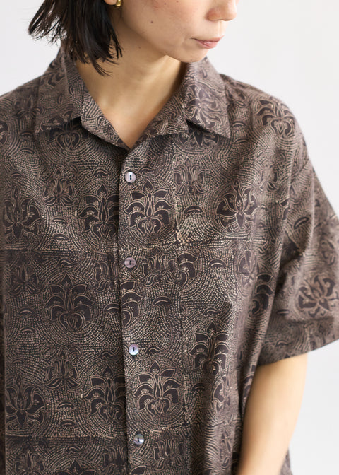 Ajrakh dyeing kowatarisarasa Summer shirt