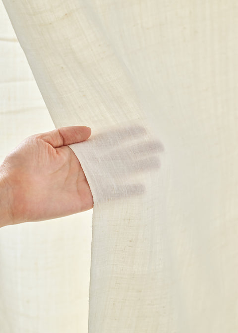 手紡手織マッカシルク