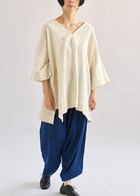 Handwoven Eri Silk Harem Pants (2 colors)