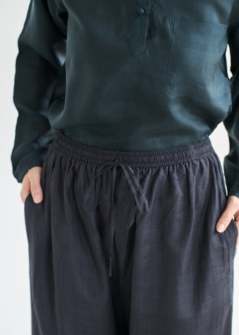 maku embroidered straight pants