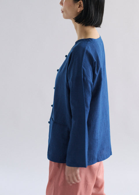 手織コットンシルク キントップス(全2色)