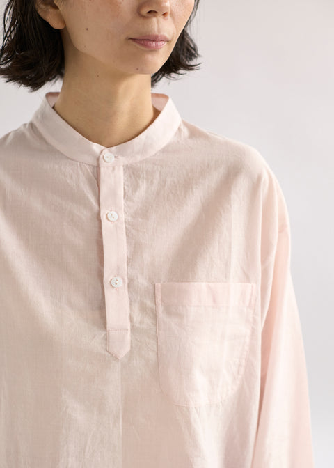 Fine Khadi Stand Collar Kurta Shirt