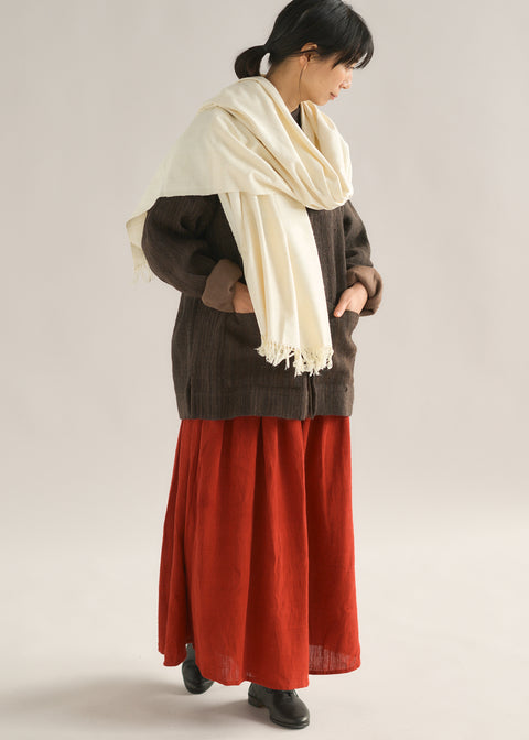 Handwoven Eri Silk Shawl