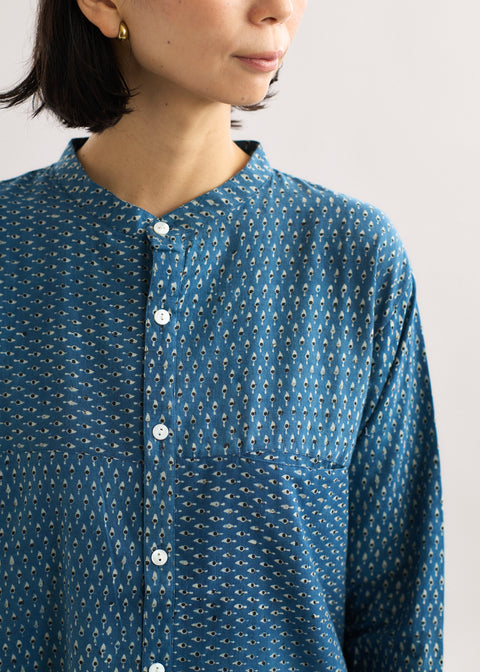 Block-printed Mafbutikadi Hagi shirt