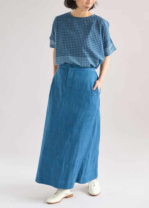 Denim Cadi Tight Skirt