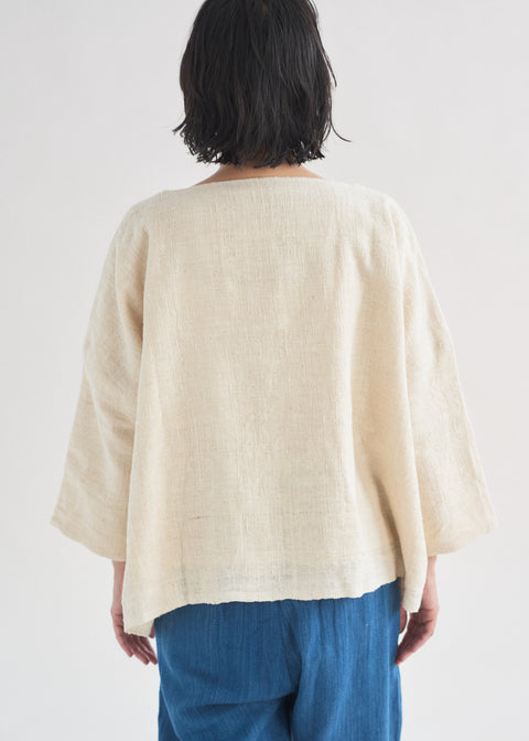 ペティチャルカカラコットン ジュヒトップス