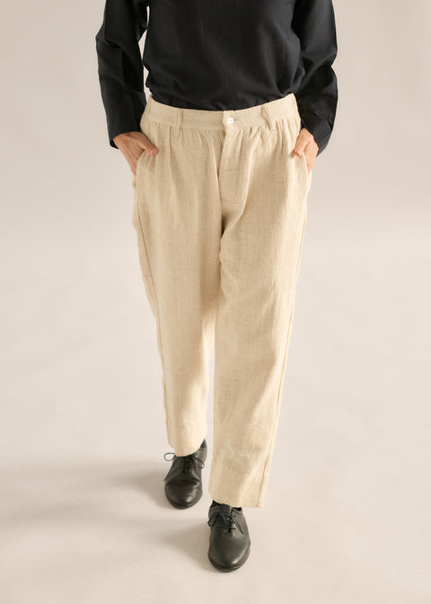 ペティチャルカカラコットン サーダパンツ