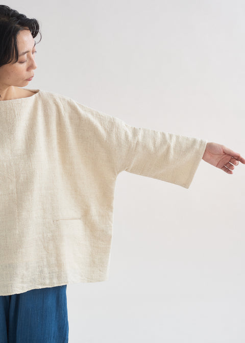 ペティチャルカカラコットン ジュヒトップス