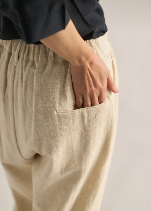 ペティチャルカカラコットン サーダパンツ