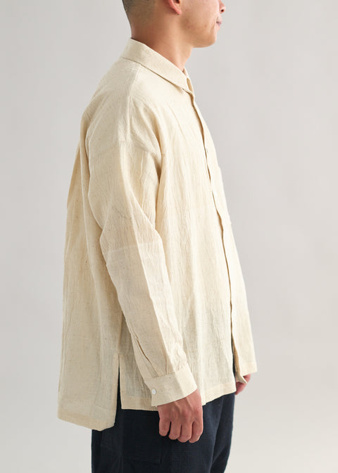 Ambar Charka Kala Cotton Long Sleeve Big Shirt