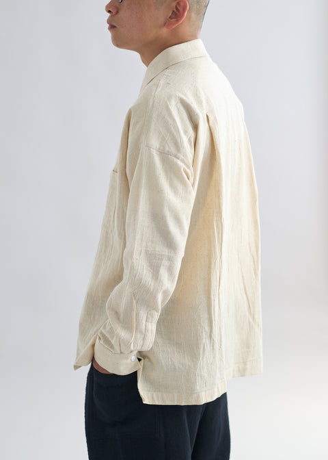 Ambar Charka Kala Cotton Long Sleeve Big Shirt