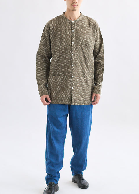 Block-printed Mafbutikadi Hagi shirt