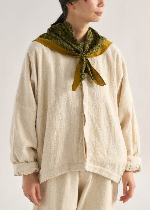 Ajrakh dyed Khadi Rumar