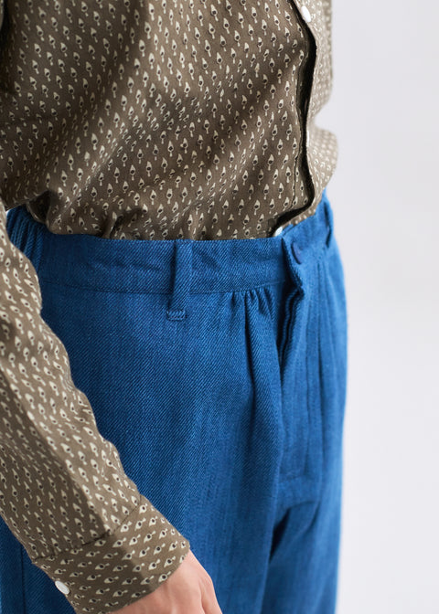 Denim Khadi Sada Pants