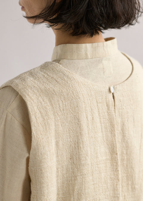 Karunganni Cotton Stand Collar Kurta Shirt