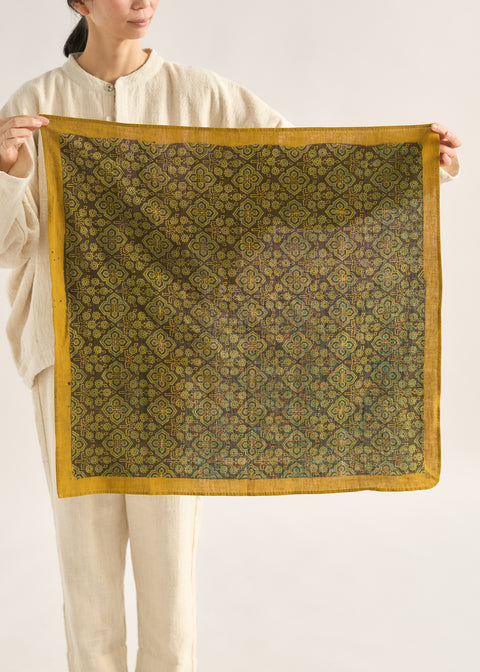 Ajrakh dyed Khadi Rumar