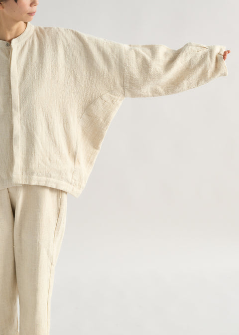 ペティチャルカカラコットン ショートジャケット