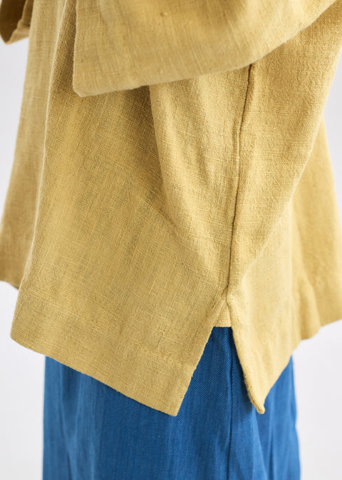 Petty charka Kala Cotton Khadi V-neck Over-the-Top (2 colors)
