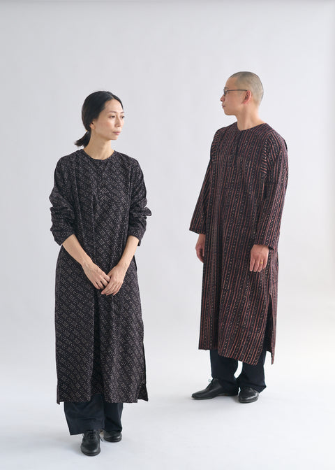 左:モデル身長159cm 着用サイズMサイズ
右:モデル身長172cm 着用サイズLサイズ