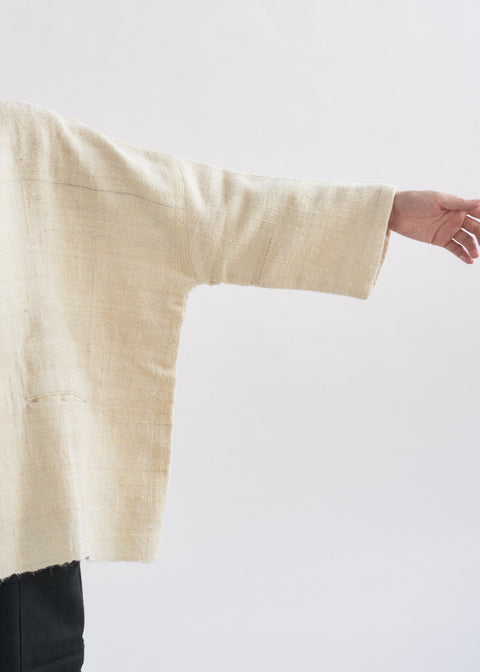 天然染手織シープウール×カラコットン ジュヒトップス(全2色)