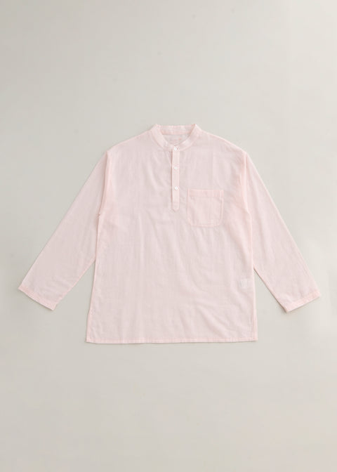 Fine Khadi Stand Collar Kurta Shirt