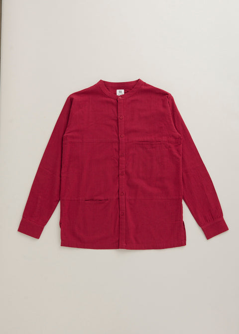 しっくりカディはぎシャツ(全5色)