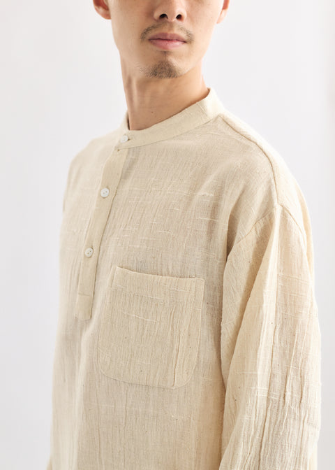 Kala Cotton standing collar Shirt