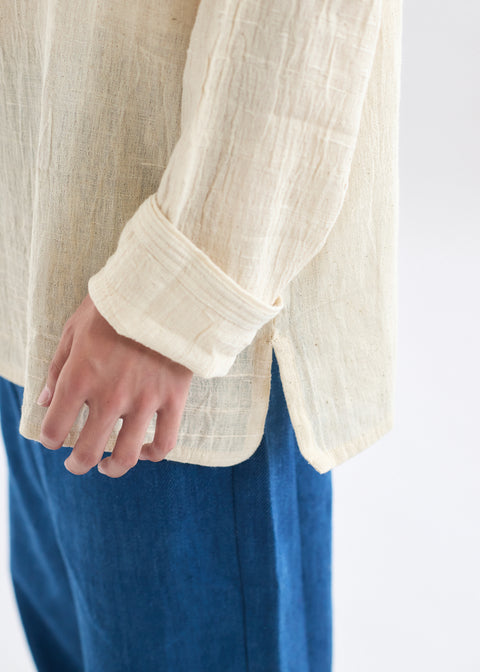 Kala Cotton standing collar Shirt
