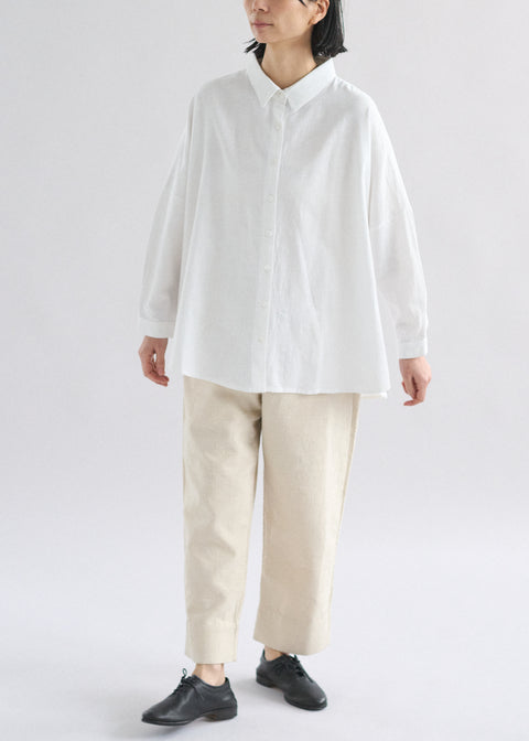 しっくりカディ ルーズブラウス