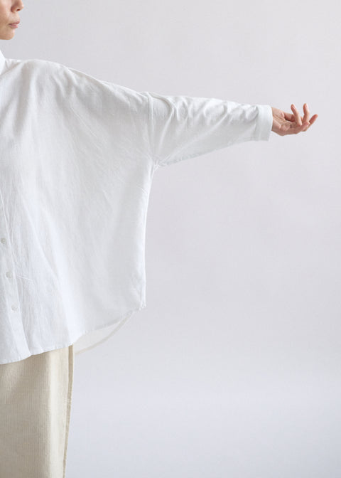 しっくりカディ ルーズブラウス