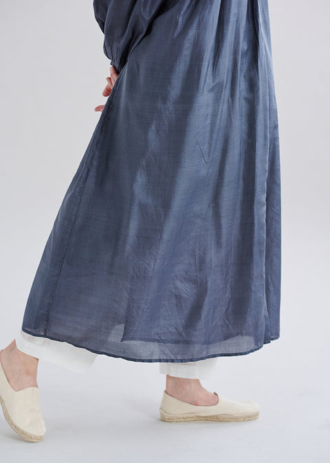 マルベリシルクギャザードレス