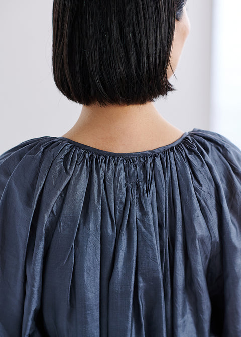 マルベリシルクギャザードレス