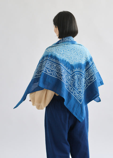 天然染カディ バンダニスカーフ