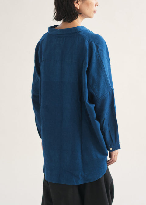 Kara Cotton Khadi Loose Blouse (2 colors)