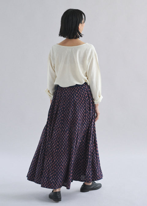 アジュラック染 ガーグラースカート(全3色)