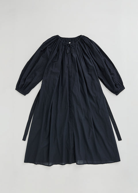 Fine Khadi Gathered Dress (2 colors)