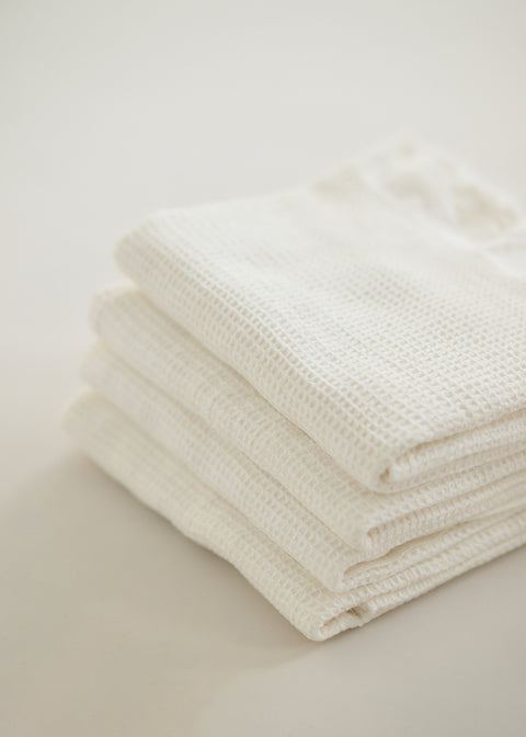 オーガニックコットン ワッフルタオル