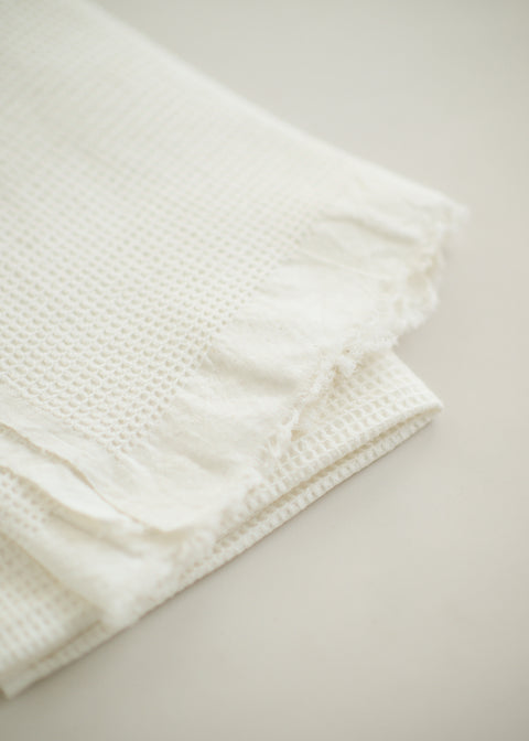 オーガニックコットン ワッフルタオル