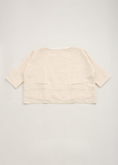 ペティチャルカカラコットン ジュヒトップス