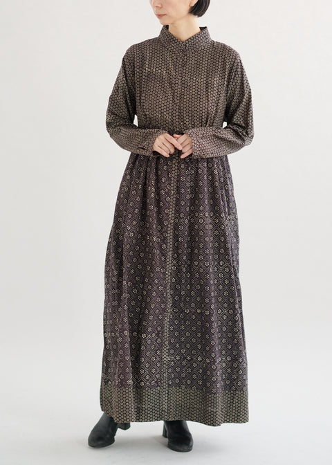 Ajrakh Dyed Soni Dress 7 Dot