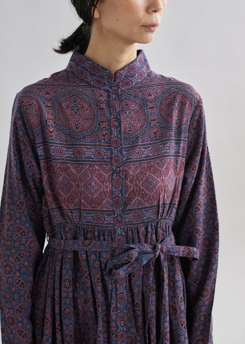 Ajrakh dyed Soni dress