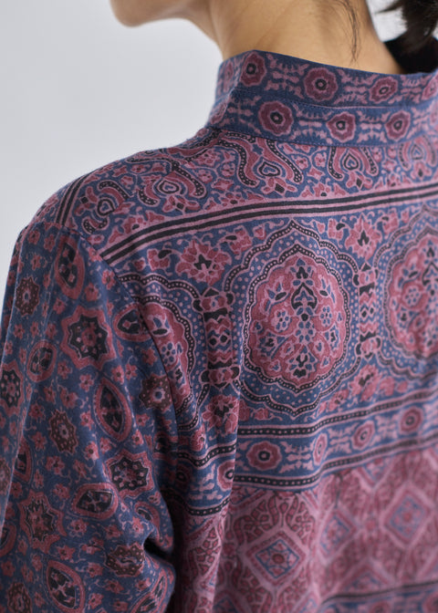 Ajrakh dyed Soni dress