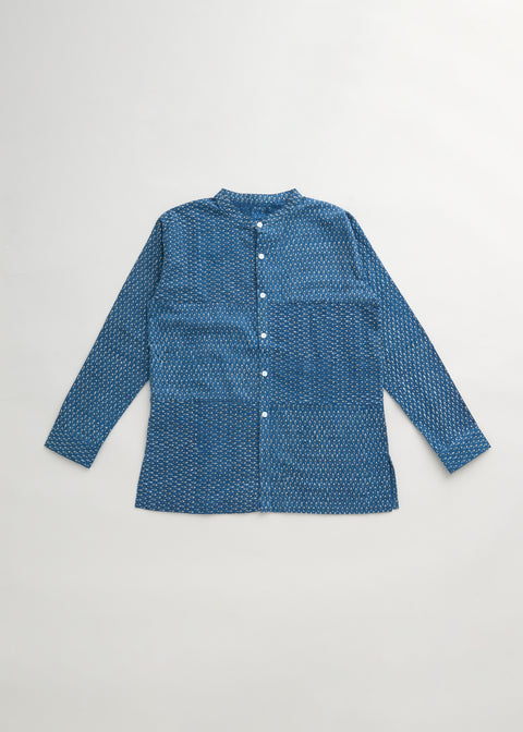 Block-printed Mafbutikadi Hagi shirt