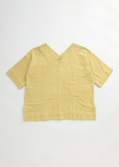 Petty charka Kala Cotton Khadi V-neck Over-the-Top (2 colors)