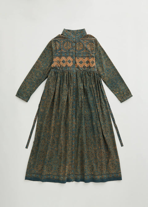 Ajrakh Dyed Soni Dress Athans (2 colors)